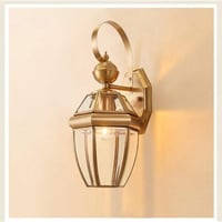 اضاءة جدارية خارجية ذهبي E27