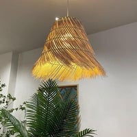 ثريا علاقي بوهيمي من الخيزران على الطراز الصينى 35...