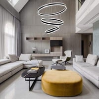 ثريات سقفية مودرن ستايل اوروبي 3 اضاءات ليد