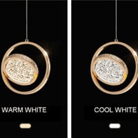 ثريا علاقي مودرن مقاس 20 سم 3 اضاءات LED