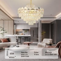 ثريات سقف مودرن كريستال ستايل اوروبي