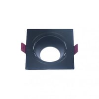 اطار سبوت لايت ضد التوهج بلاستيك مربع مفرد