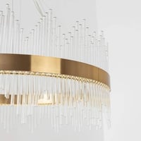 ثريات جديدة كريستال مودرن علاقي ليد 3 إضاءات