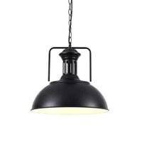 انارة معلقة مودرن اسود مقاس 36 سم