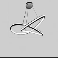 ثريا نجف مودرن اكريليك 3 اضاءات LED ليد مع ريموت