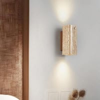 اضاءة جدارية مودرن رخام -اضاءة صفراء ليد GU10