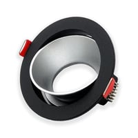 اطار سبوت لايت ضد التوهج 7 سم اسود