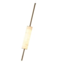 ثريا مودرن علاقي بديل الرخام اضاءة صفراء-لونين ذهب...