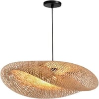 ثريات سقف بوهيمي ريفية من الخيزران