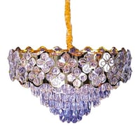 ثريا كرستال ستايل اوروبي ذهبي