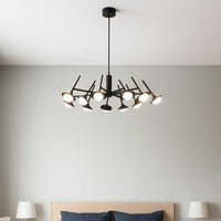 ثريا علاقي مودرن ليد ستايل اوروبي ثلاث اضاءات