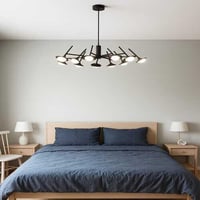 ثريا علاقي مودرن ليد ستايل اوروبي ثلاث اضاءات