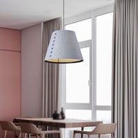 ثريات سقف مودرن من اللباد علي الطراز الياباني 50 س...