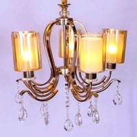 ثريا كلاسيك علاقي بإضاءة دافئة – بمقاسات وألوان مت...