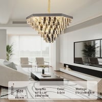 ثريات سقف مودرن كريستال ستايل اوروبي