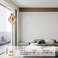 ثريات سقف مودرن كريستال استايل اوروبي