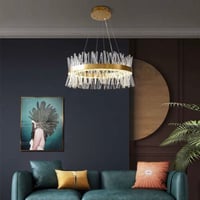 ثريا كريستال انابيب ليد