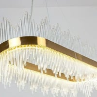 ثريات جديدة كريستال مودرن علاقي ليد 3 إضاءات