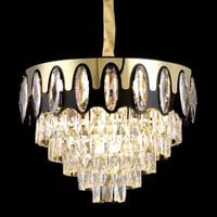 ثريا كرستال ستايل اوروبي ذهبي