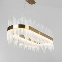 ثريات جديدة كريستال مودرن علاقي ليد 3 إضاءات