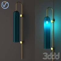 ابليك جداري مودرن لون اخضر