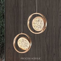 ثريا علاقي مودرن مقاس 20 سم 3 اضاءات LED