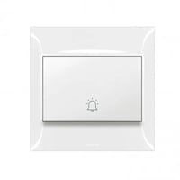 مفتاح جرس 6 أمبير 250 فولت أبيض ليجراند بلانكو أس...