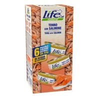 لايف كات طعام رطب للقطط تونا مع السالمون بالمرق 6×...