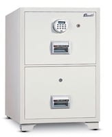 BIF-200 خزنة ملفات 2 ادراج مقاومة للحريق وزن 170 ك...