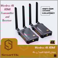 Wireless 4K HDMI Transmitter and Receiver Dual HDM...