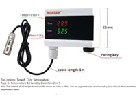 Tuya WIFI Temperature Thermometer Humidity Hygrome...