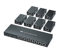 موسع إشارة (HDMI) ٨ مخارج لمسافة 60 متر | 60m HDMI...