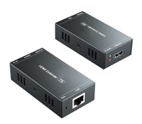 موسع HDMI بمسافة (60 متر) عبر كيبل كات 5e/6 أحادي،...