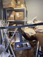 ماسورة قاعدة لوح مع بطارية