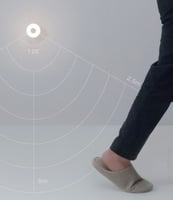 لمبة شاومي بطاريات مع حساس حركة