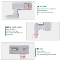 إنارة دولاب 12 حبة