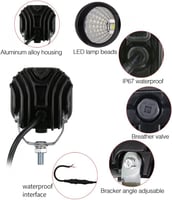 كشاف سيارة 40 وات (زوج)