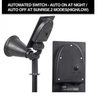 كشاف غرس على الطاقة الشمسية 4 حبات أبيض أو أصفر أو...