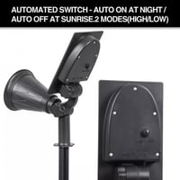 كشاف غرس ملون على الطاقة الشمسية