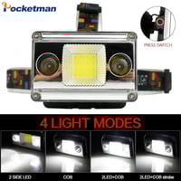 كشاف رأس عدستين وشريحه مع قاعده سيكل