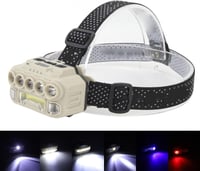 كشاف رأس 8 عدسات