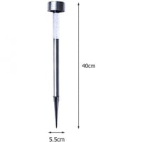 إنارة حدائق ستيل ملون