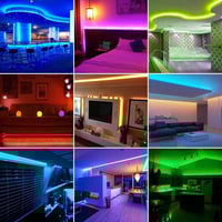 شريط ليد مع ريموت 5 متر