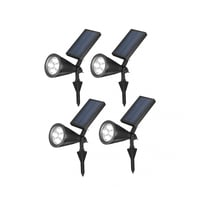 كشاف غرس على الطاقة الشمسية 4 حبات أبيض أو أصفر أو...