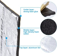 عازل بلاصق مع طبقة المنيوم