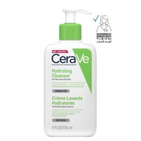 غسول منظف مرطب للبشرة الجافة من سيرافي - 236 مل