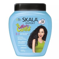 ميس كاتشوس ماسك للشعر الكيرلي 2 في 1 من سكالا - 1...