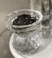 ستاند عطر او عود كبير كرستال قطعة واحدة فقط