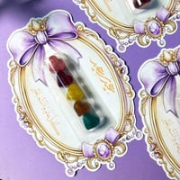 توزيعات قلوب المستكة المعطرة