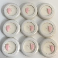 شمعة كونكريت دائرية